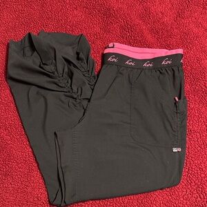 Koi Women’s Black Scrub Set